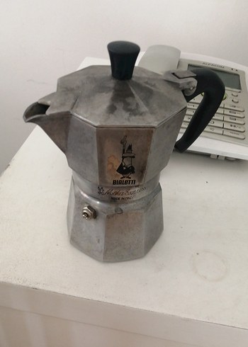 Beden Bialetti Gri Beyaz Moka Pot Kahve Makinesi