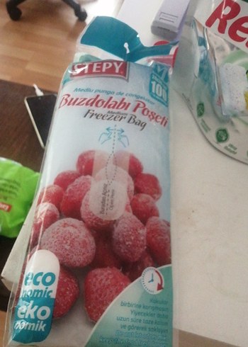 Beden Renax Beyaz Pastel Dondurucu Poşeti