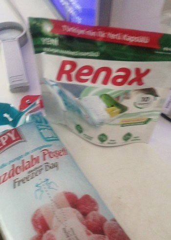 Beden Renk Renax Beyaz Pastel Dondurucu Poşeti