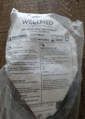 Yeşil Bebek maske  okjisen - Görsel 6