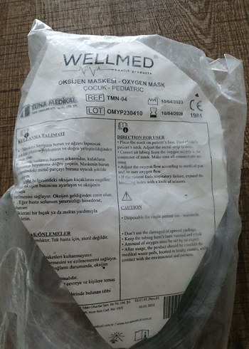 Yeşil Bebek maske  okjisen - Görsel 5