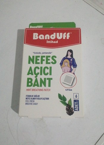 BandUff Nefes Açıcı Bant 6'lı