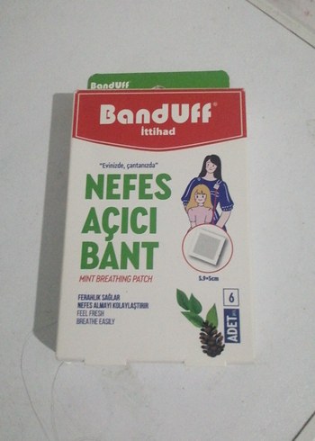 BandUff Nefes Açıcı Bant 6'lı