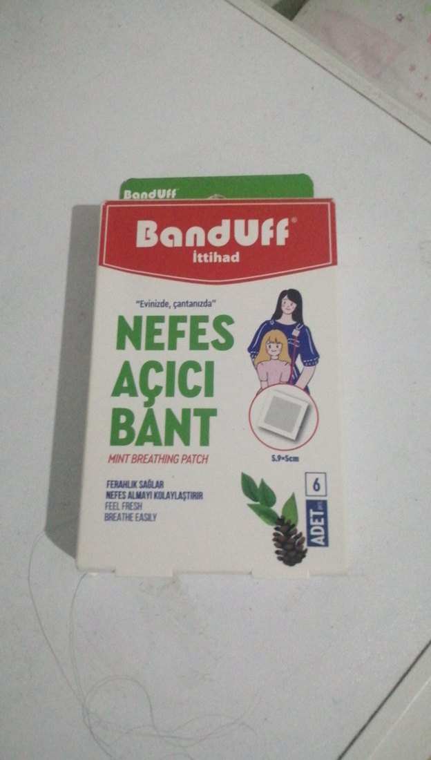BandUff Nefes Açıcı Bant 6'lı - Görsel 2