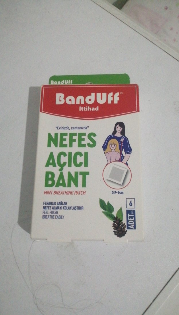 BandUff Nefes Açıcı Bant 6'lı - Görsel 3