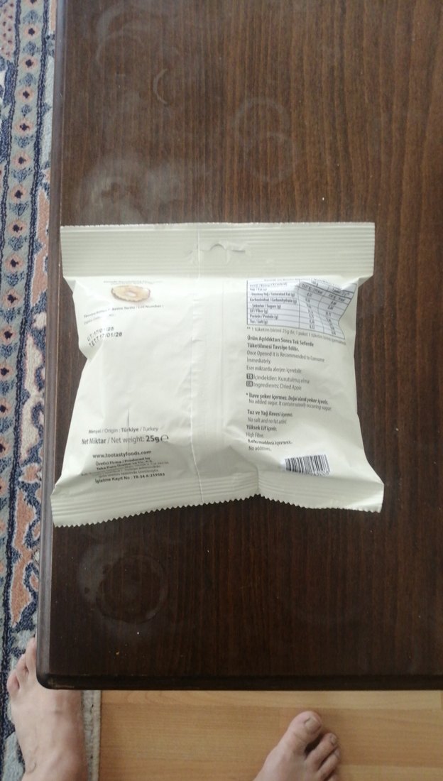 Tore Tasty Kuru Elma Atıştırmalığı 79 Kalori - Görsel 4