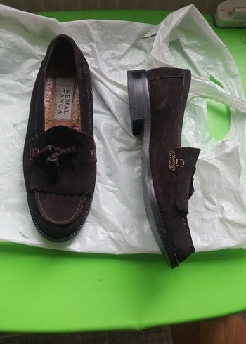 Kahverengi Erkek Çocuk Püsküllü Süet Loafer38 39 numara buyuk - Görsel 6