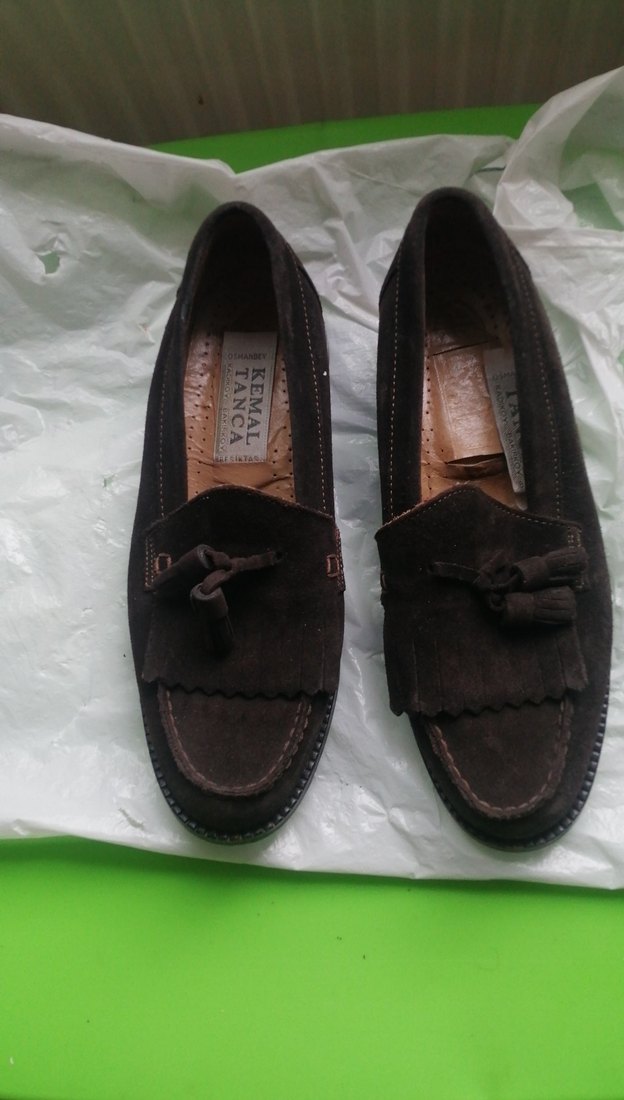 Kahverengi Erkek Çocuk Püsküllü Süet Loafer38 39 numara buyuk - Görsel 3