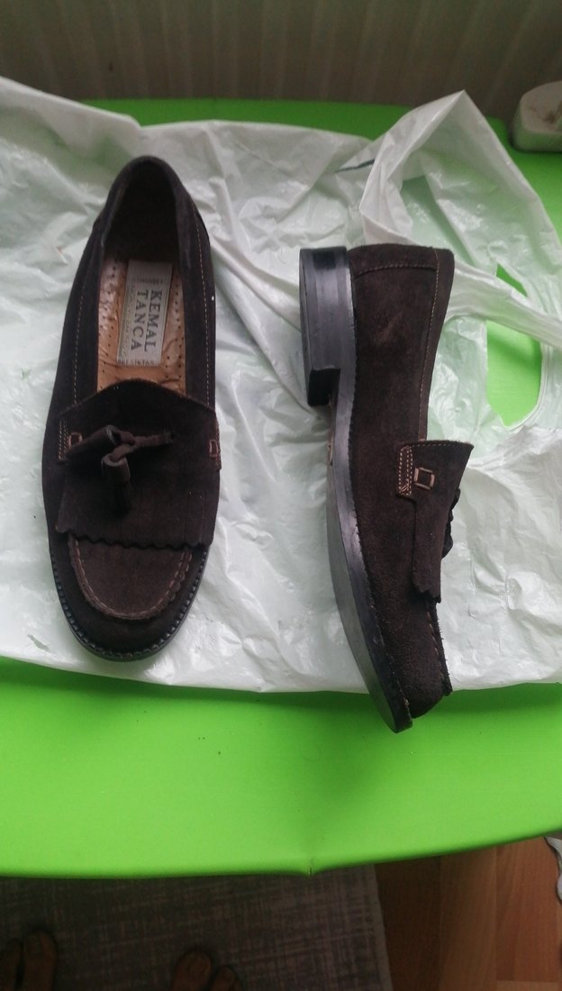 Kahverengi Erkek Çocuk Püsküllü Süet Loafer38 39 numara buyuk - Görsel 5