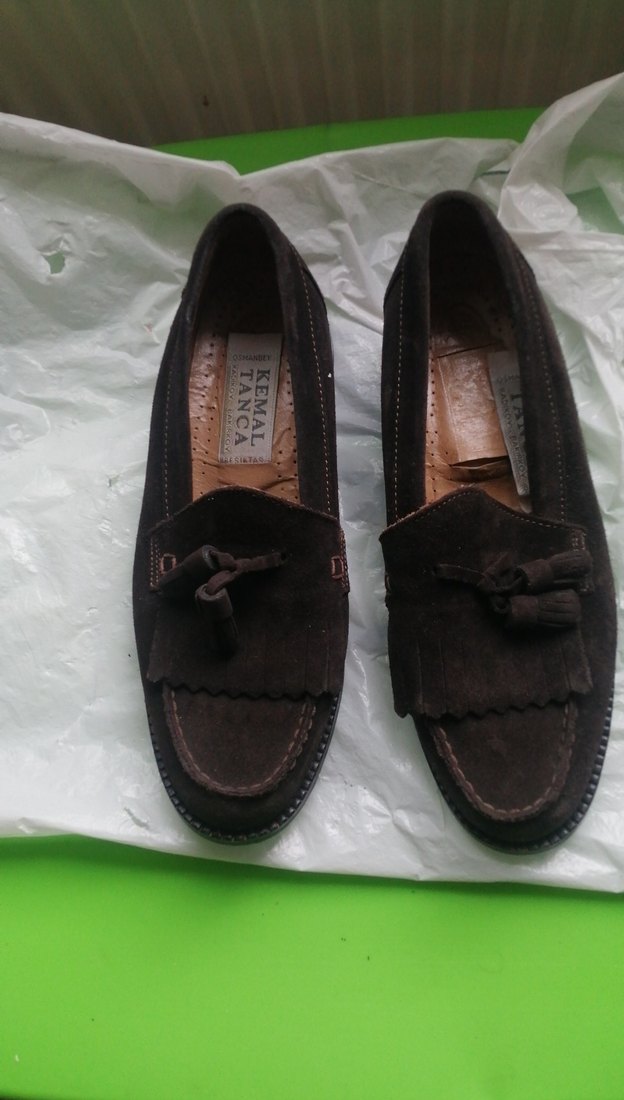 Kahverengi Erkek Çocuk Püsküllü Süet Loafer38 39 numara buyuk - Görsel 2