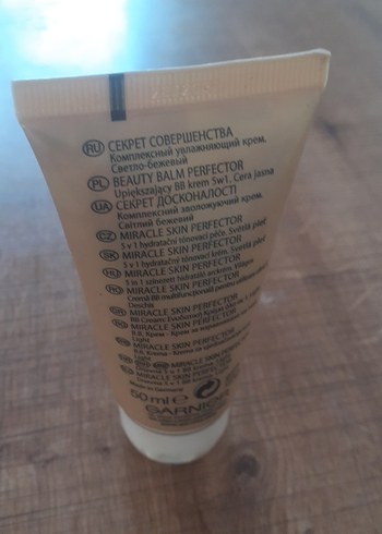 Garnier BB Krem Açık Bej az kullanildi - Görsel 4