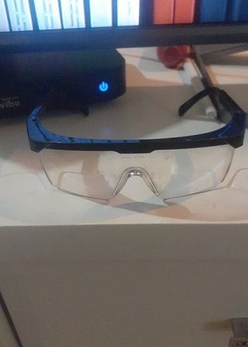 Şeffaf Mavi calismagozlugu - Görsel 2