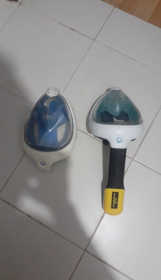 Mavi Mini Yüzme Gözlüğü Velcro Bantlı - Görsel 3