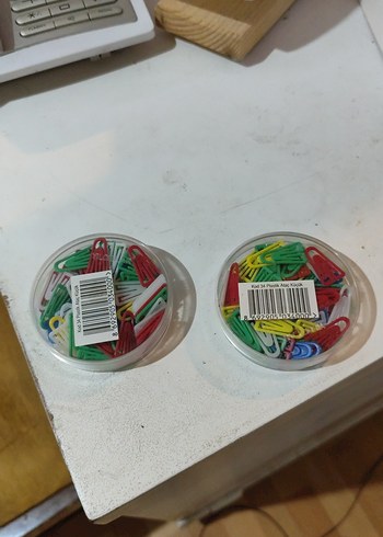 Renkli Plastik Ataş Seti 54 Parça - Görsel 3