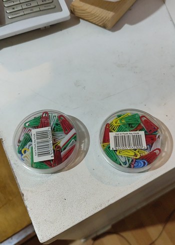 Renkli Plastik Ataş Seti 54 Parça - Görsel 4