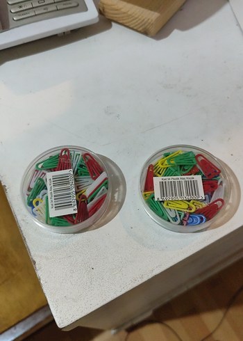 Renkli Plastik Ataş Seti 54 Parça - Görsel 5