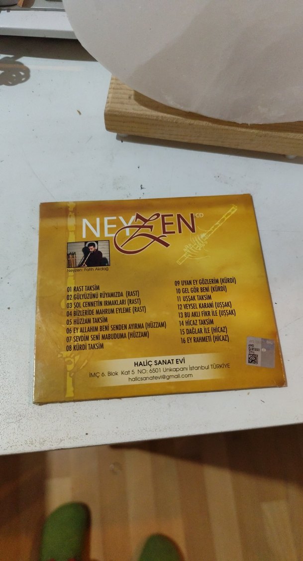 Neyyen - Türk Sanatı Müzikleri CD'si - Görsel 2
