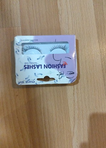 Bej Pastel Takma Kirpik - Görsel 2