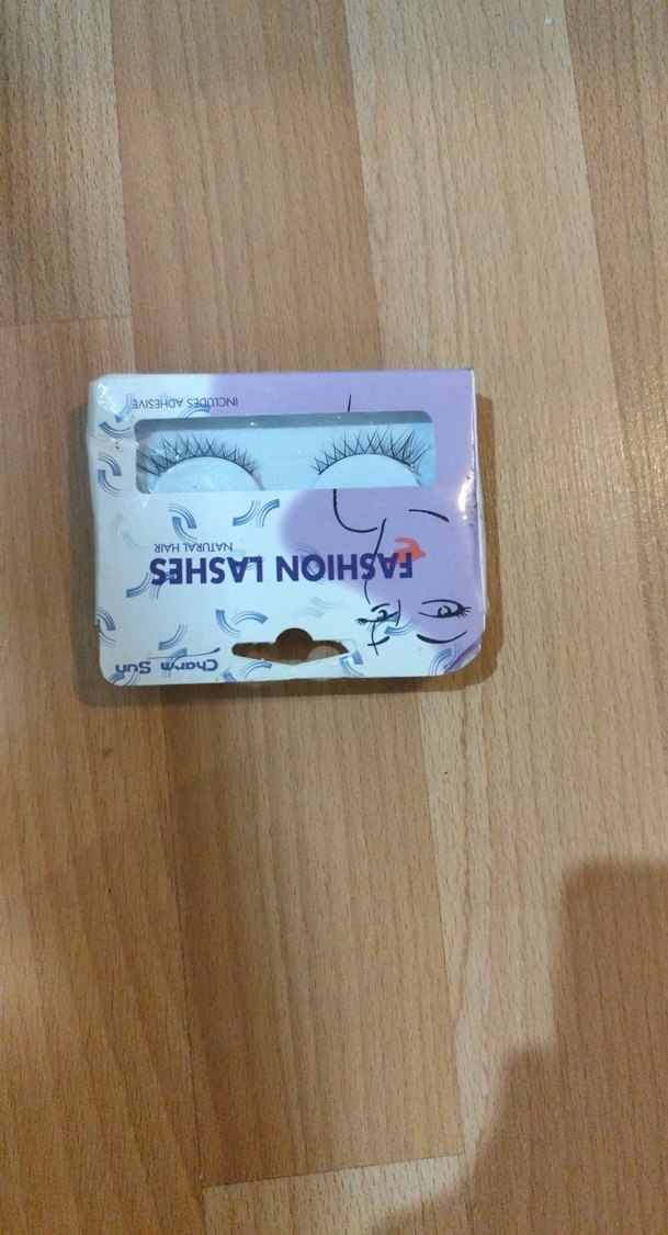 Bej Pastel Takma Kirpik - Görsel 2