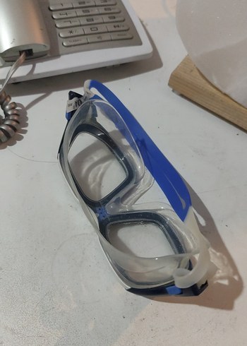 Mavi Elastik Yüzme Gözlüğü - Görsel 5