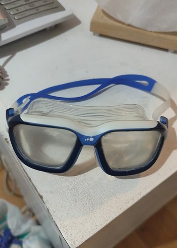 Mavi Elastik Yüzme Gözlüğü - Görsel 3