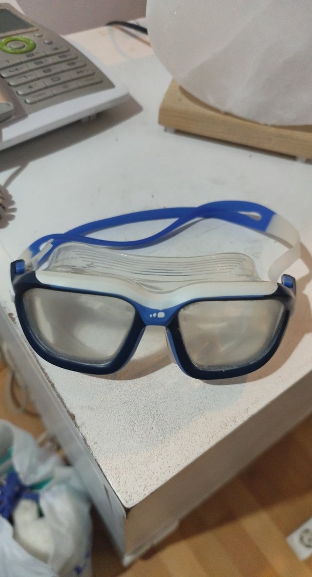 Mavi Elastik Yüzme Gözlüğü - Görsel 3