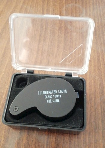 Kompakt Siyah Katlanabilir Büyüteç - Görsel 4