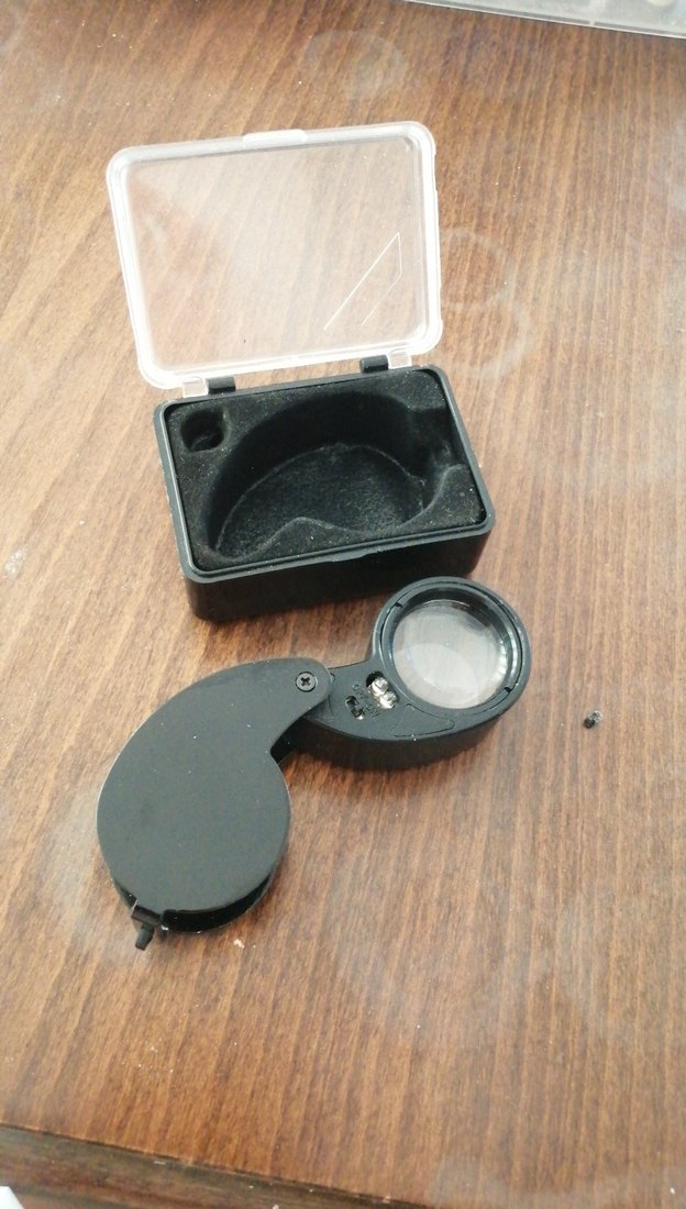 Kompakt Siyah Katlanabilir Büyüteç - Görsel 2