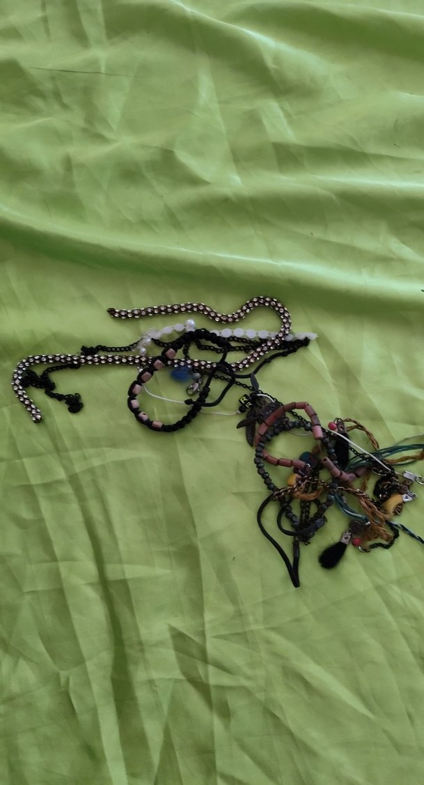 Kadın Çoklu Zincir Detaylı Bohem El Zinciri bileklik - Görsel 5