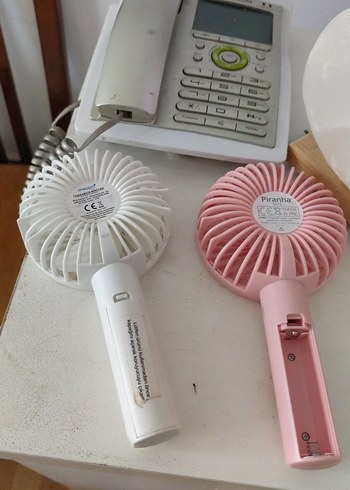 Pembe Taşınabilir Mini Vantilatör boxuk - Görsel 7