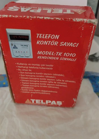 Telpaş Telefon Kontör Sayacı denemedim uygun - Görsel 5