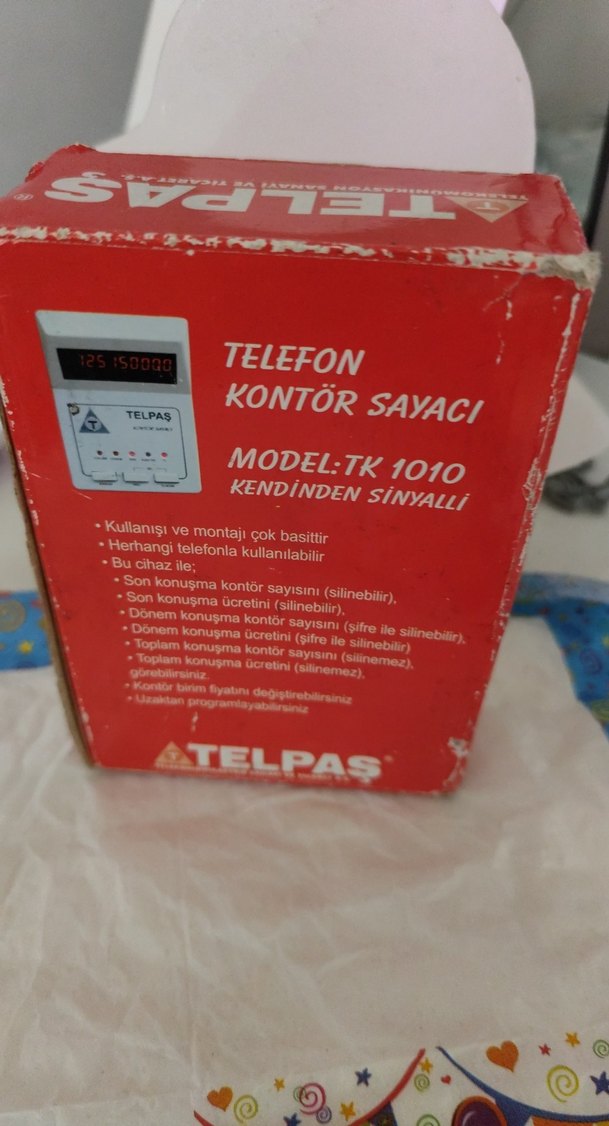 Telpaş Telefon Kontör Sayacı denemedim uygun - Görsel 5