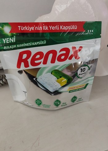 Renax Bulaşık Makinesi Kapsülü 10'lu - Görsel 3
