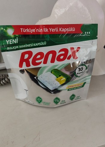 Renax Bulaşık Makinesi Kapsülü 10'lu - Görsel 2