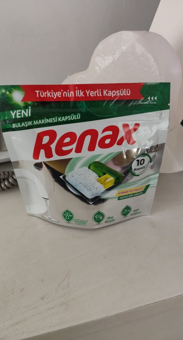 Renax Bulaşık Makinesi Kapsülü 10'lu - Görsel 2