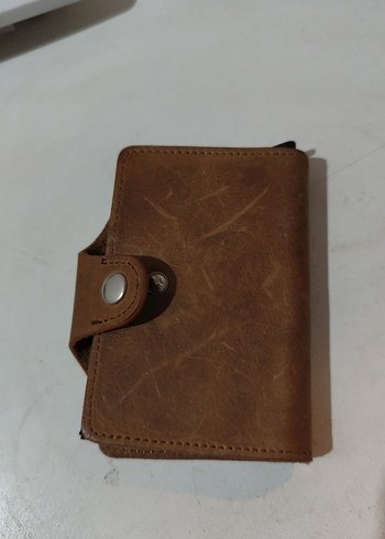 Kahverengi Minimalist Erkek Cüzdan - Görsel 3