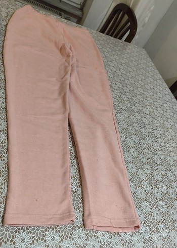 Dantel Detaylı Pudra Pembe Kadın Eşofman Altı - Görsel 6