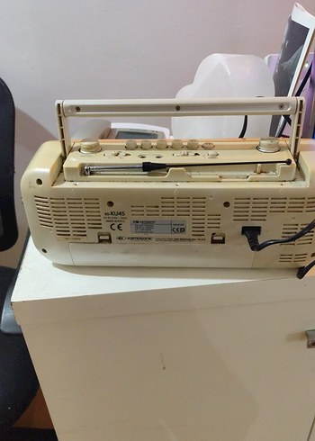 Turuncu Renkli Müzik Sistemi - Görsel 5