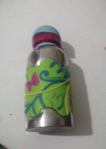 Renkli Bebek Maması Şişesi. Cocuk suluk - Görsel 3