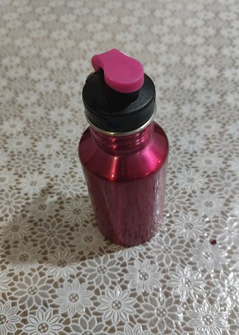 Renkli Pembe Çocuk Termos Matara - Görsel 4