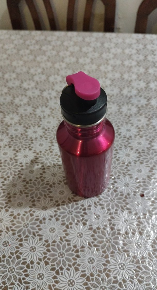 Renkli Pembe Çocuk Termos Matara - Görsel 3