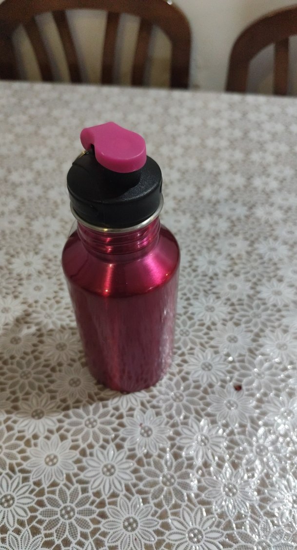 Renkli Pembe Çocuk Termos Matara - Görsel 5