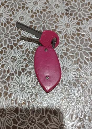 Renkli Barbie Püsküllü Anahtarlık - Görsel 5