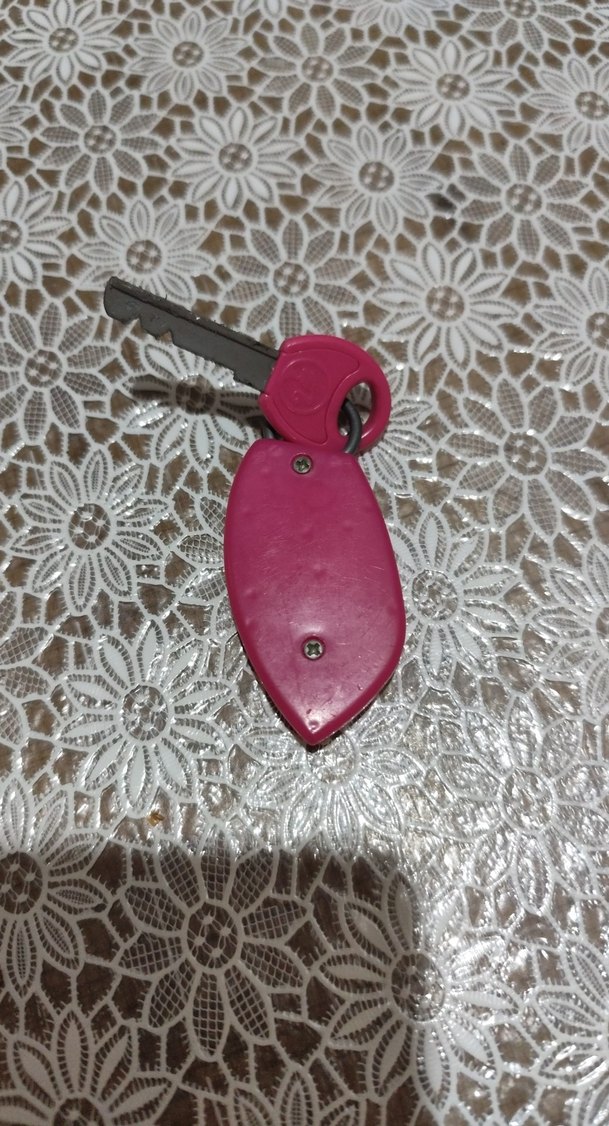 Renkli Barbie Püsküllü Anahtarlık - Görsel 5