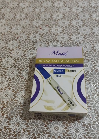 Mavis Masis Beyaz Tahta Kalemi 12'li