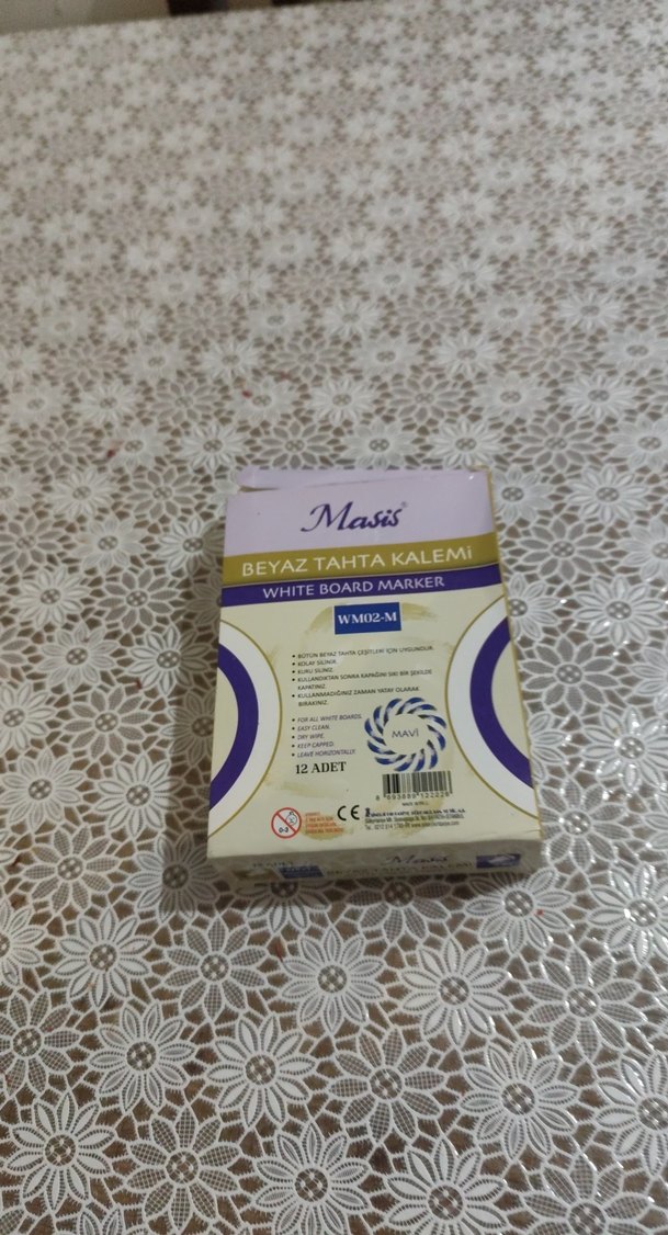 Mavis Masis Beyaz Tahta Kalemi 12'li - Görsel 5