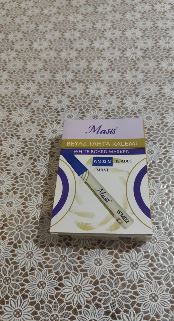 Mavis Masis Beyaz Tahta Kalemi 12'li - Görsel 2
