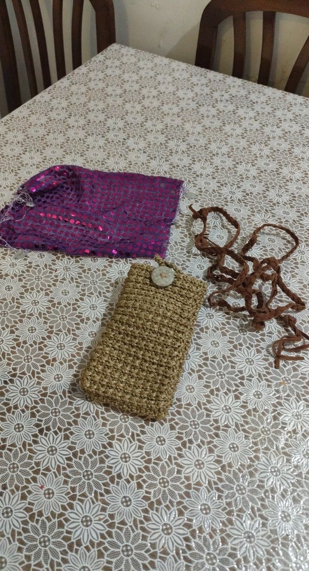 Renkli Nakışlı Bohem Örgü Çapraz Çanta - Görsel 4