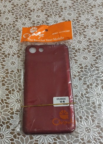 Kırmızı Elastik Bohem Telefon Kılıfı - Görsel 3