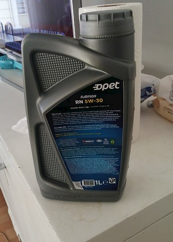 Opet Fullmax RN 5W-30 Motor Yağı 1L. Yarıdan fazla - Görsel 8